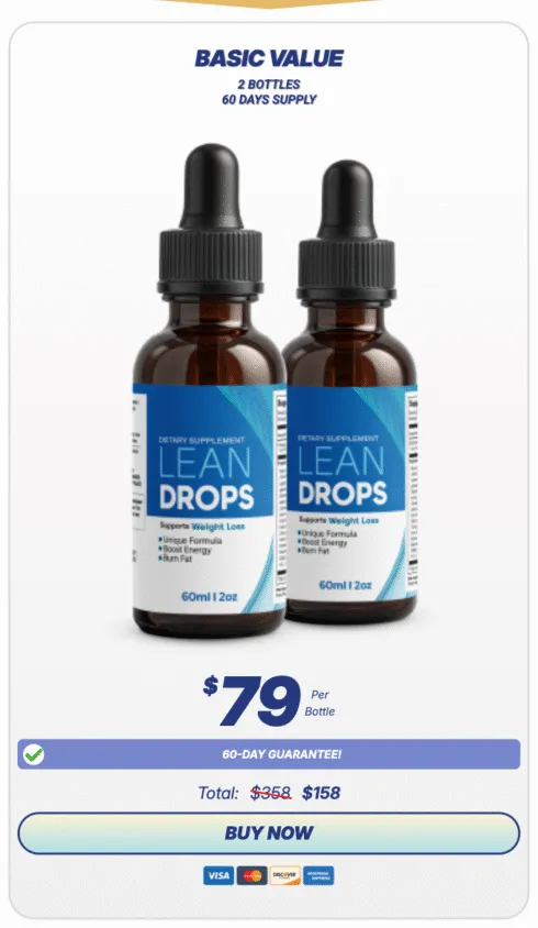 Lean Drops 2 Bottles